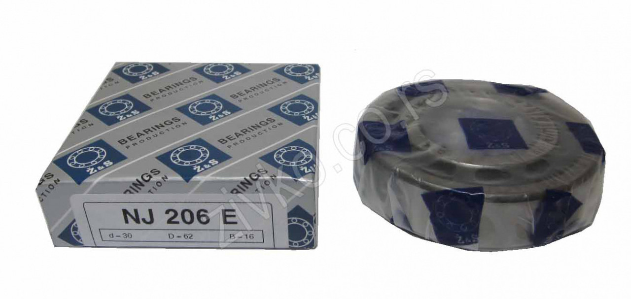 Cylindrical roller bearing NJ 206 E - 2
