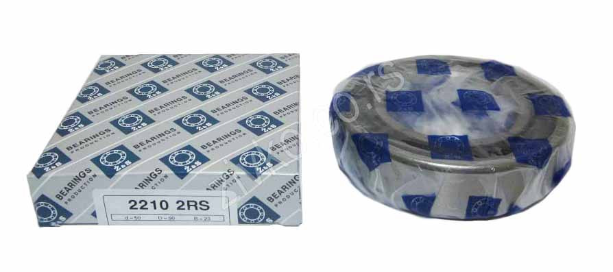 Deep groove ball bearing 2210 2RS - 2
