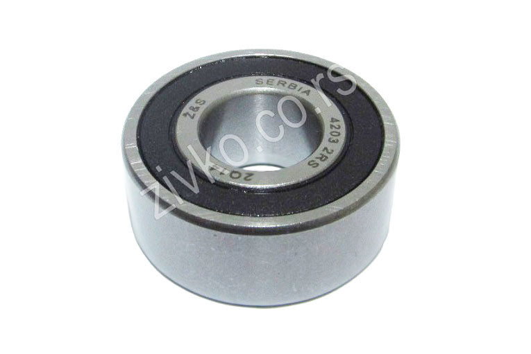 Deep groove ball bearing 4203 2RS - 3