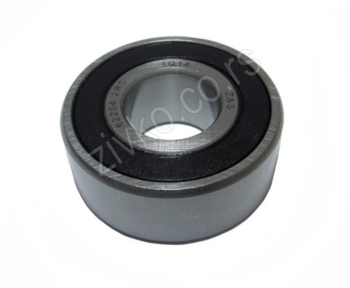 Deep groove ball bearing 62204 2RS - 3