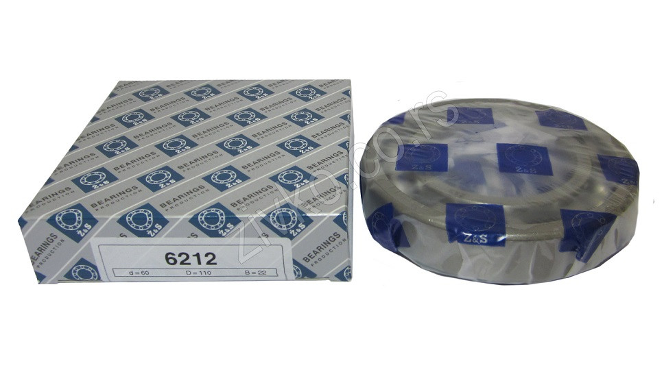 Deep groove ball bearing 6212 - 2
