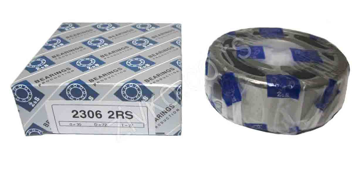 Deep groove ball bearing 2306 2RS - 2