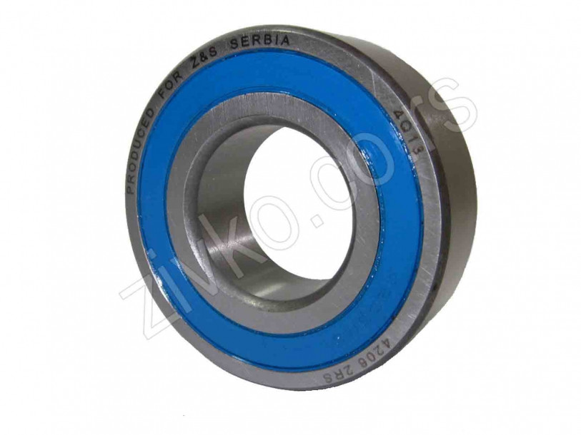 Deep groove ball bearing 4206 2RS - 3