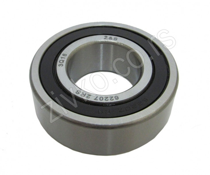 Deep groove ball bearing 62207 2RS - 4