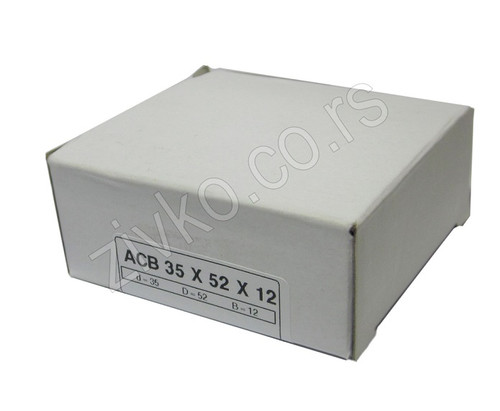 Deep groove ball bearing ACB 35 x 52 x 12 - 1