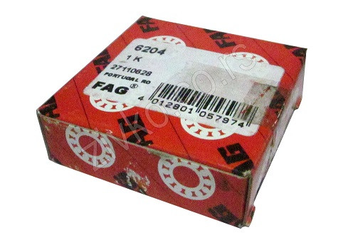 Deep groove ball bearing 6204 - 1