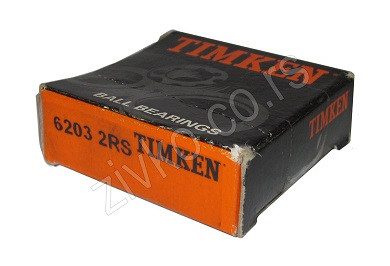 Deep groove ball bearing 6203 2RS - 1