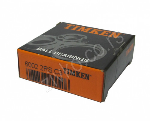 Deep groove ball bearing 6002 2RS C3 - 1