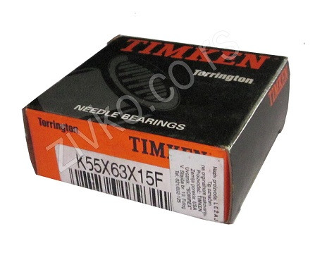 Needle roller bearing K 55 X 63 X 15 - 1