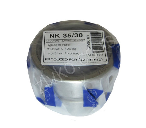 Needle roller bearing NK 35/30 - 1