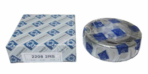 Deep groove ball bearing 2208 2RS - 2