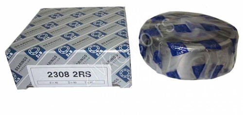 Deep groove ball bearing 2308 2RS - 2