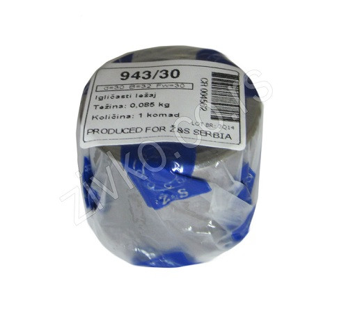 Needle roller bearing 943/30 - 1