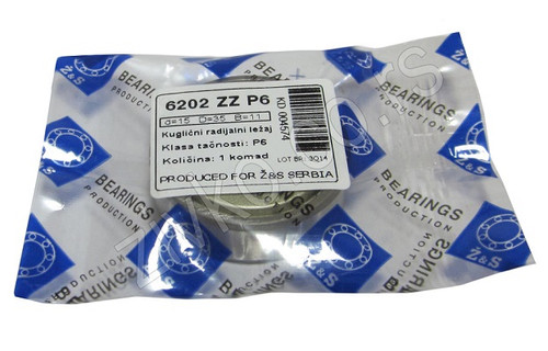 Deep groove ball bearing 6202 ZZ P6 - 1