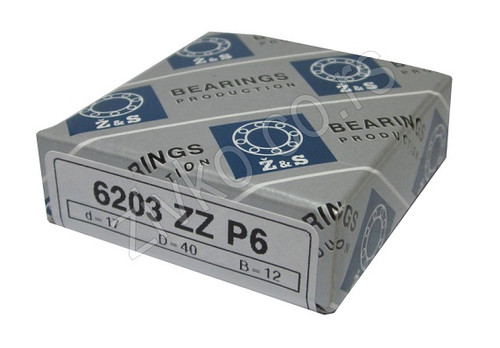 Deep groove ball bearing 6203 ZZ P6 - 1
