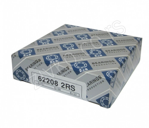 Deep groove ball bearing 62208 2RS - 1
