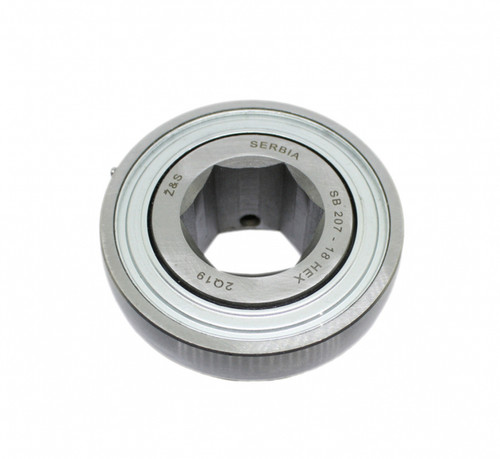 Insert ball bearing SB 207-18 HEX [Z&S] - Agrobearings