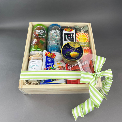 CANDY WOODED BOX
