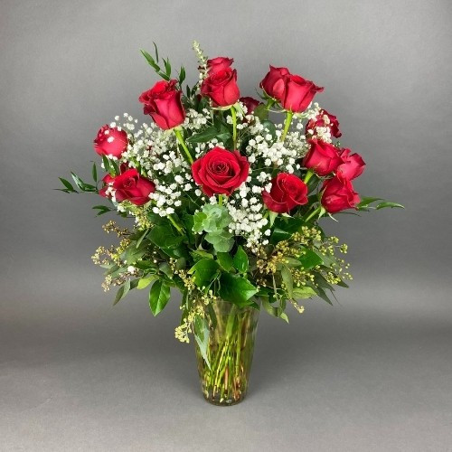 TWO DOZEN EXTRA LONG ROSES