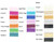 Ribbon Colors
