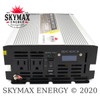 SkyMax Thunderbolt 12 Volt 1500 Watt Pure Sine Wave Inverter AC Side