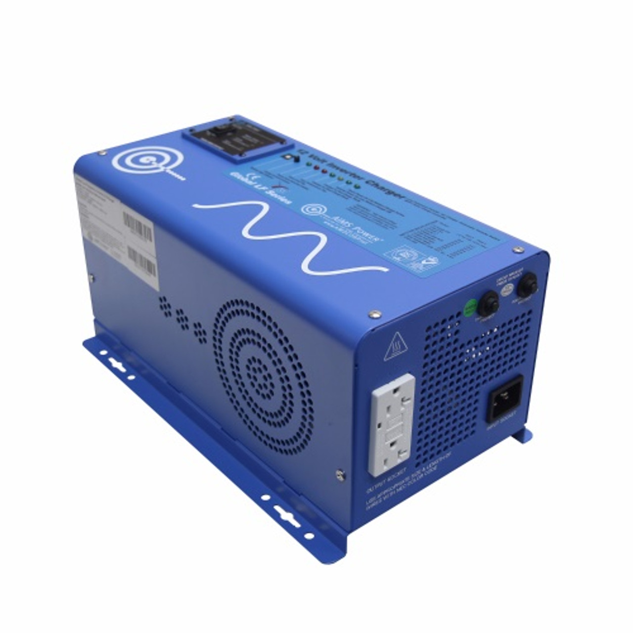 Pure Sine 1500 Watt Power Inverter 12 Volt DC to 120V AC