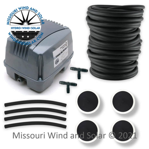 100 Liter Air Pump & Pond Aeration Kit