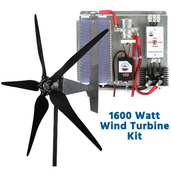 Raptor G5 1600 Watt Freedom Wind Turbine Kit