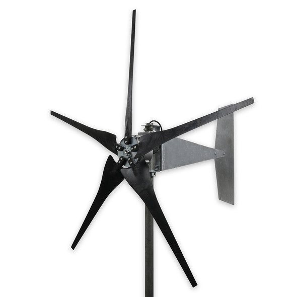 1600 Watt Freedom Raptor G4 5 Blade Black Wind Turbine