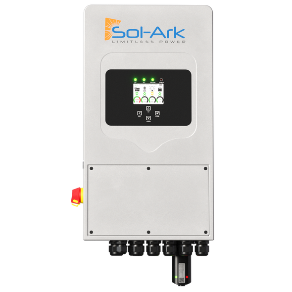 Sol-Ark 5K-2P 5000 Watt Pre-wired Hybrid Inverter System 120/240 Split Phase