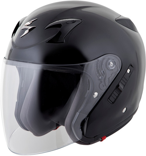 EXO-CT220 OPEN-FACE HELMET GLOSS BLACK XS-75-1622XS EXO-CT220 OPEN-FACE HELMET GLOSS BLACK XS-75-1622XS