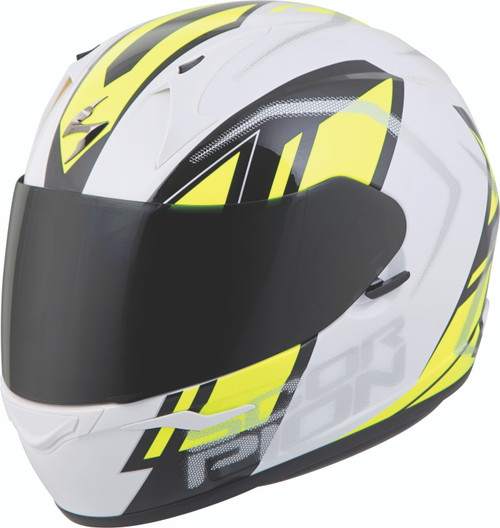 EXO-R320 FULL-FACE HELMET ENDEAVOR WHITE/NEON 2X-75-11522X EXO-R320 FULL-FACE HELMET ENDEAVOR WHITE/NEON 2X-75-11522X