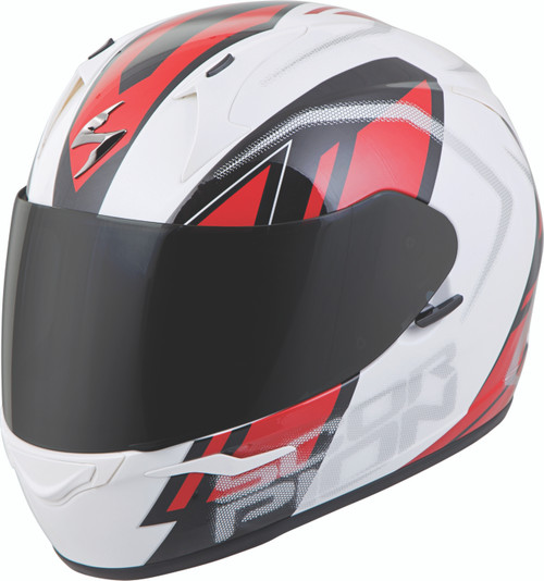 EXO-R320 FULL-FACE HELMET ENDEAVOR WHITE/RED XS-75-1151XS EXO-R320 FULL-FACE HELMET ENDEAVOR WHITE/RED XS-75-1151XS