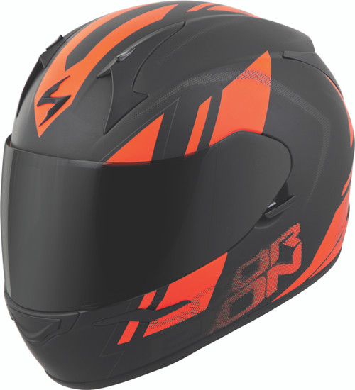 EXO-R320 FULL-FACE HELMET ENDEAVOR BLACK/ORANGE SM-75-1154S EXO-R320 FULL-FACE HELMET ENDEAVOR BLACK/ORANGE SM-75-1154S
