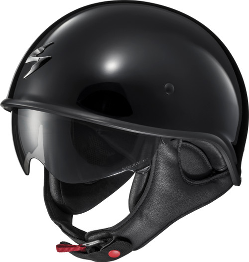 EXO-C90 OPEN-FACE HELMET GLOSS BLACK XS-75-1640XS EXO-C90 OPEN-FACE HELMET GLOSS BLACK XS-75-1640XS