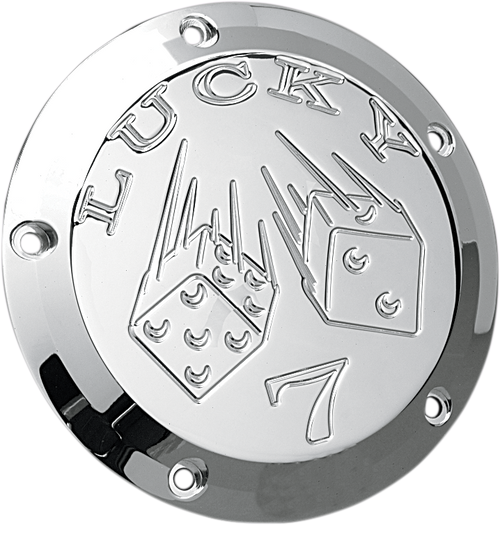 Chrome Billet Derby Cover DS375260