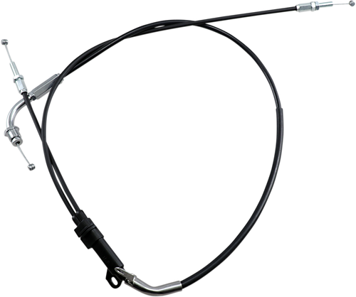 Black Vinyl Throttle Cable MP04170