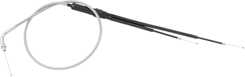 Armor Coat Stainless Steel Throttle/Idle Cable for Cruisers MP620349
