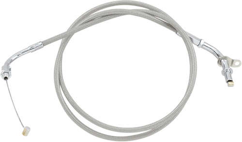 Armor Coat Stainless Steel Throttle/Idle Cable for Cruisers MP650229