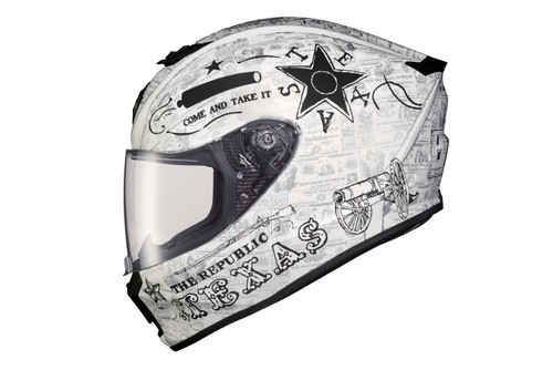 EXO-R420 FULL-FACE HELMET LONE STAR WHITE XL-75-1178X