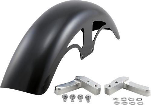 Hugger Front Fender with Mounting Blocks for Softail/Dyna 14010542 Hugger Front Fender with Mounting Blocks for Softail/Dyna 14010542