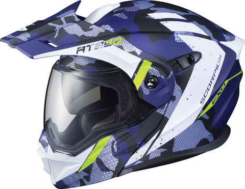EXO-AT950 MODULAR HELMET OUTRIGGER MATTE BLUE LG-75-1524L EXO-AT950 MODULAR HELMET OUTRIGGER MATTE BLUE LG-75-1524L