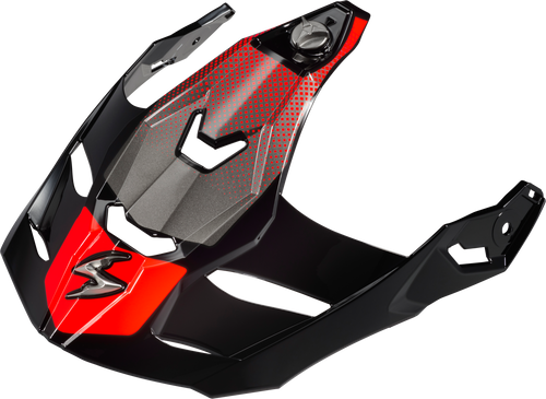 XT9000 PEAK VISOR TRAILHEAD RED-75-2203