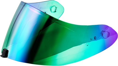 EXO-ST1400/R1 AIR/T520 FACESHIELD GREEN MIRRORED-75-01150