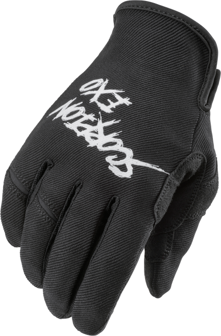 AIR-STRETCH GLOVES GRIND BLACK/WHITE MD-75-6159M AIR-STRETCH GLOVES GRIND BLACK/WHITE MD-75-6159M