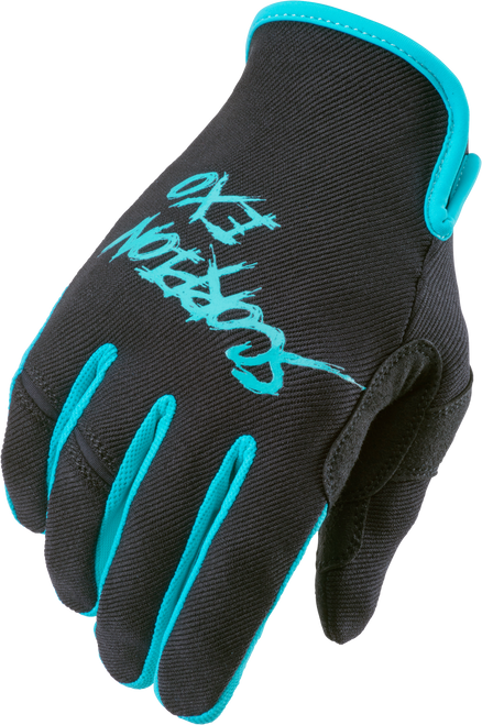 AIR-STRETCH GLOVES GRIND BLACK/TEAL 3X-75-61603X AIR-STRETCH GLOVES GRIND BLACK/TEAL 3X-75-61603X