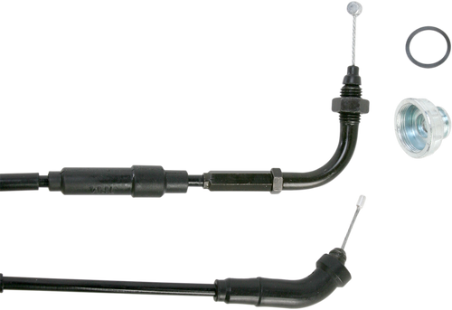 Black Vinyl Throttle Cable 06501144