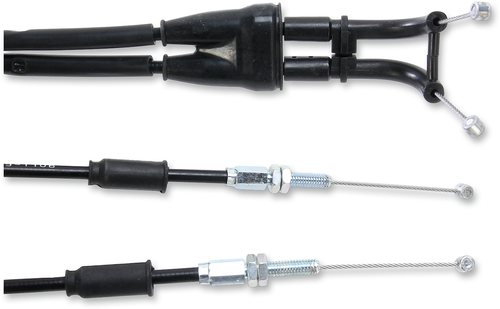 Black Vinyl Throttle Cable 06501214
