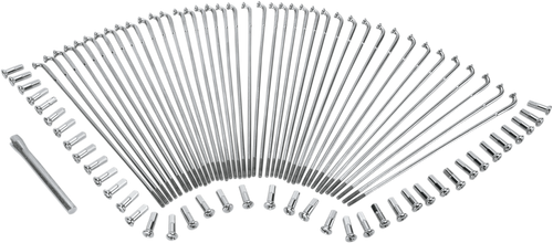 Chrome and Stainless Steel Spoke Set 02110120