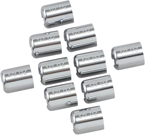 Chrome/Zinc Spoke Wheel Weights 03650054